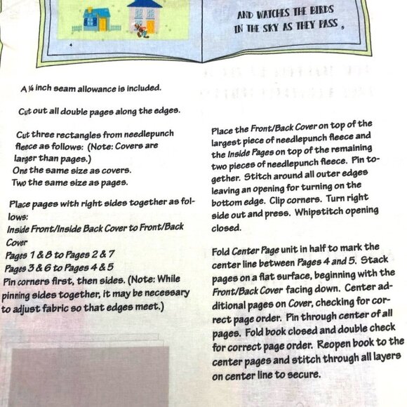 Disney Welcome Home Mickey Soft Book Fabric Panel Donald Pluto Springs Creative - Picture 5 of 6